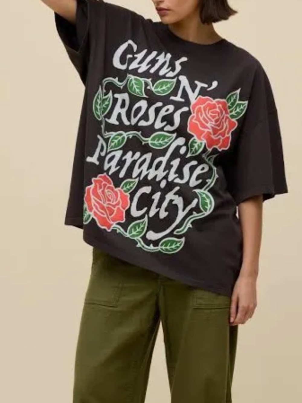 DAYDREAMER GUNS AND ROSES PARADISE CITY TEE